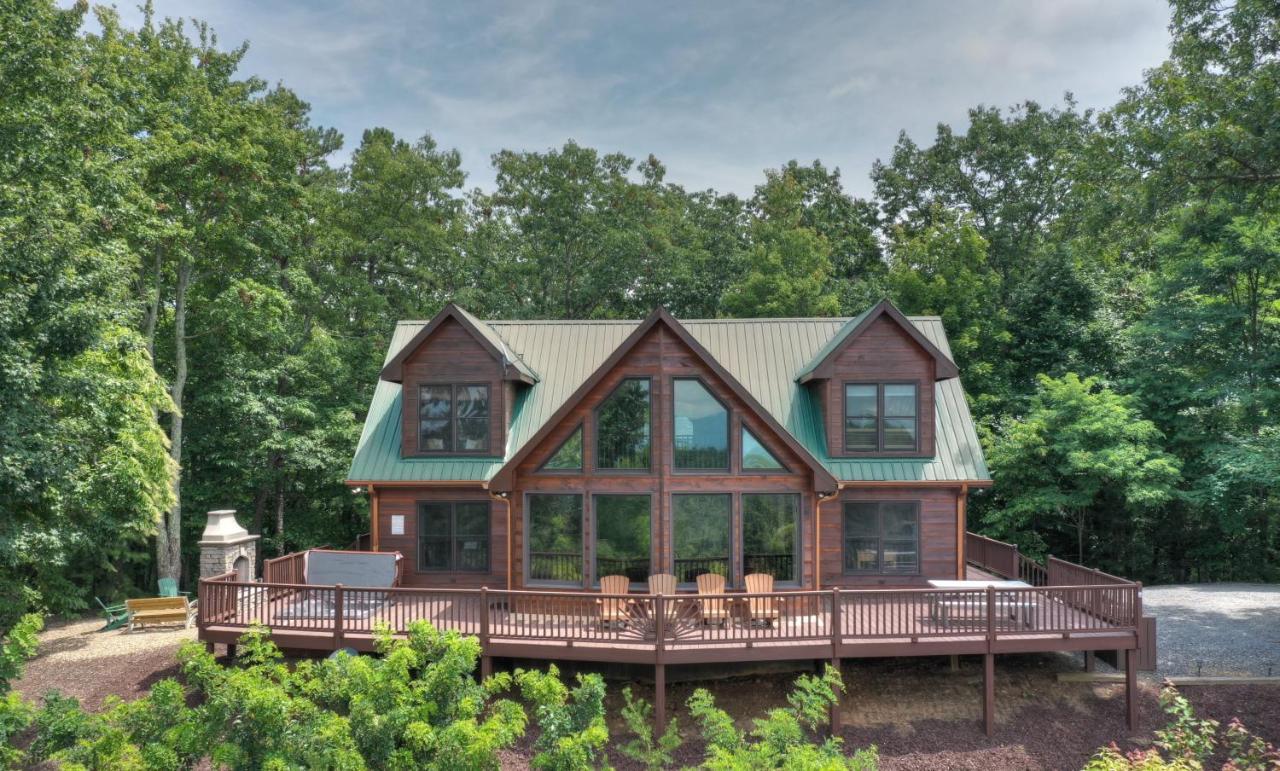 Champagne Chalet - Cuddleup Villa Morganton Exterior photo