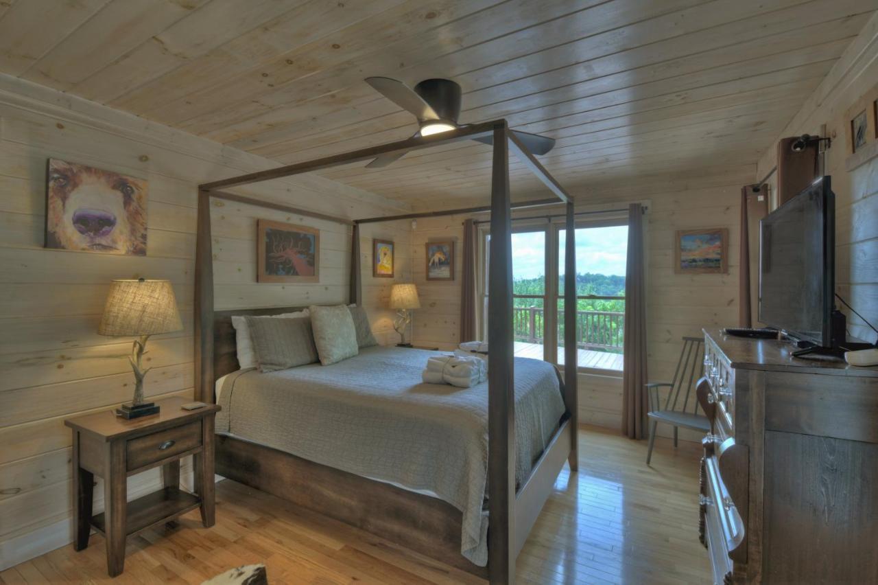 Champagne Chalet - Cuddleup Villa Morganton Exterior photo